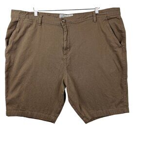 Colours Alexander Julian Mens Brown Stretch Chino Shorts Size 44 Casual